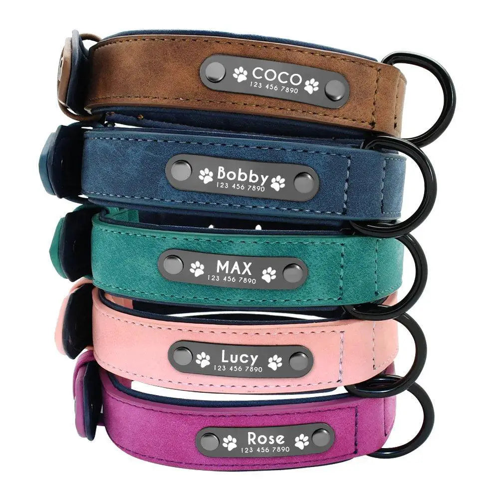 Bespoke Leather Dog Collar And Leash For Elegant Walks