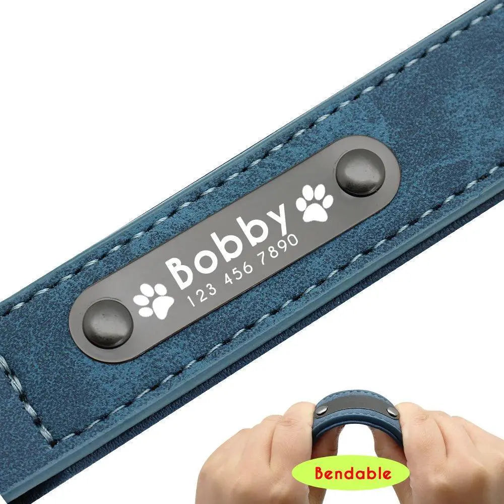 Bespoke Leather Dog Collar And Leash For Elegant Walks