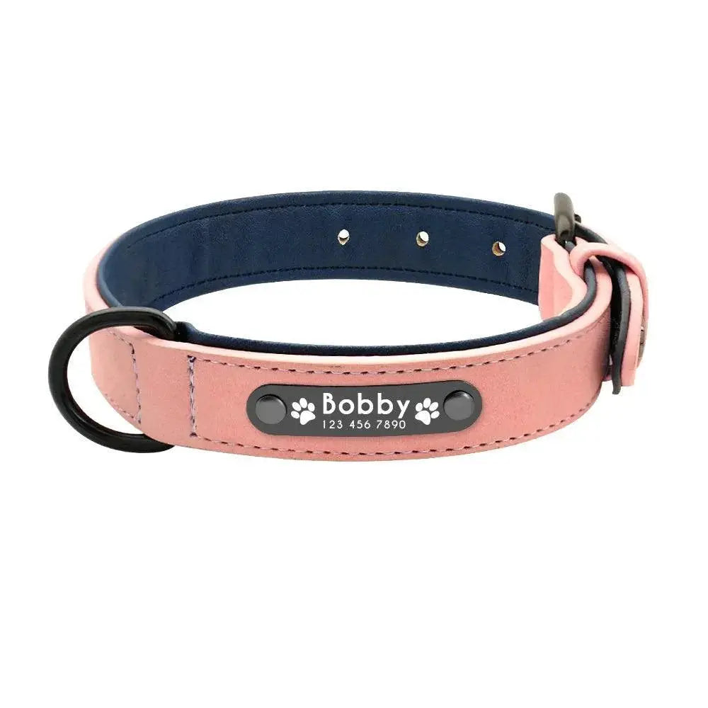 Bespoke Leather Dog Collar And Leash For Elegant Walks