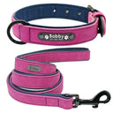 Bespoke Leather Dog Collar And Leash For Elegant Walks
