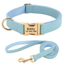 Weatherproof Dog Collar and Leash Set
