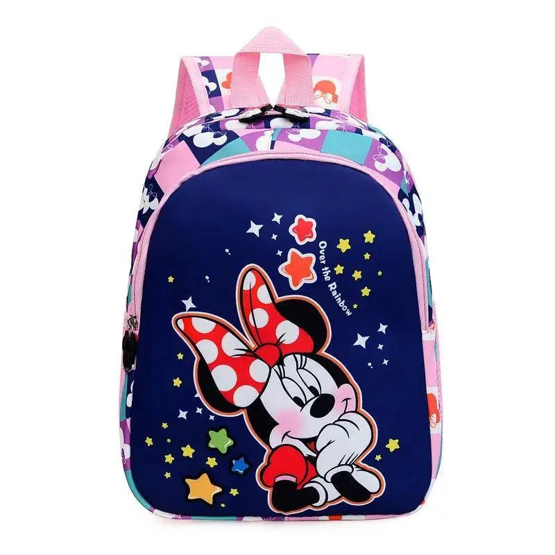 Disney Mickey And Minnie Kids Backpack Multifunctional Bag
