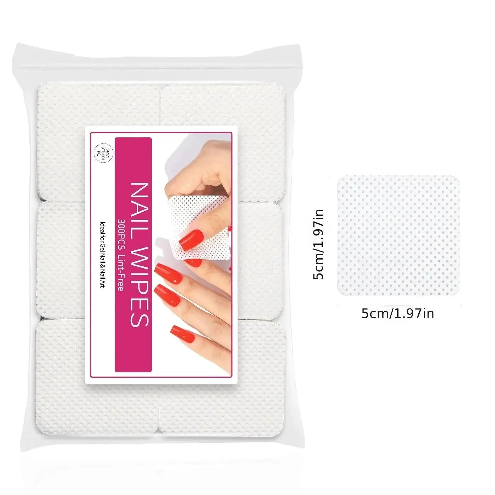 Effortless Nail Cleaning Chemical Free Remover Wipes