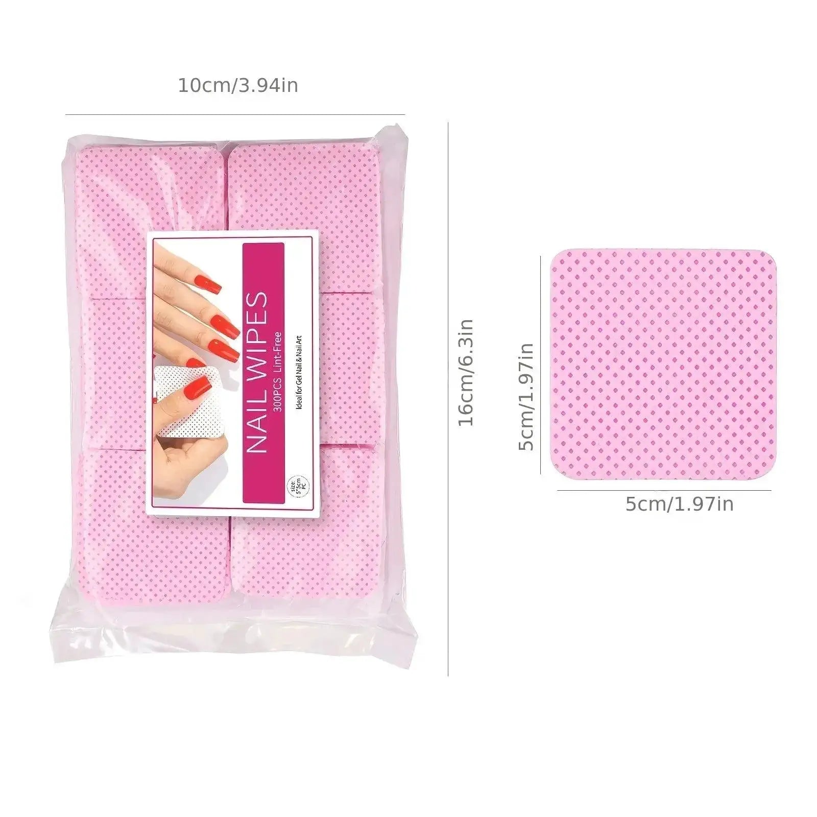 Effortless Nail Cleaning Chemical Free Remover Wipes