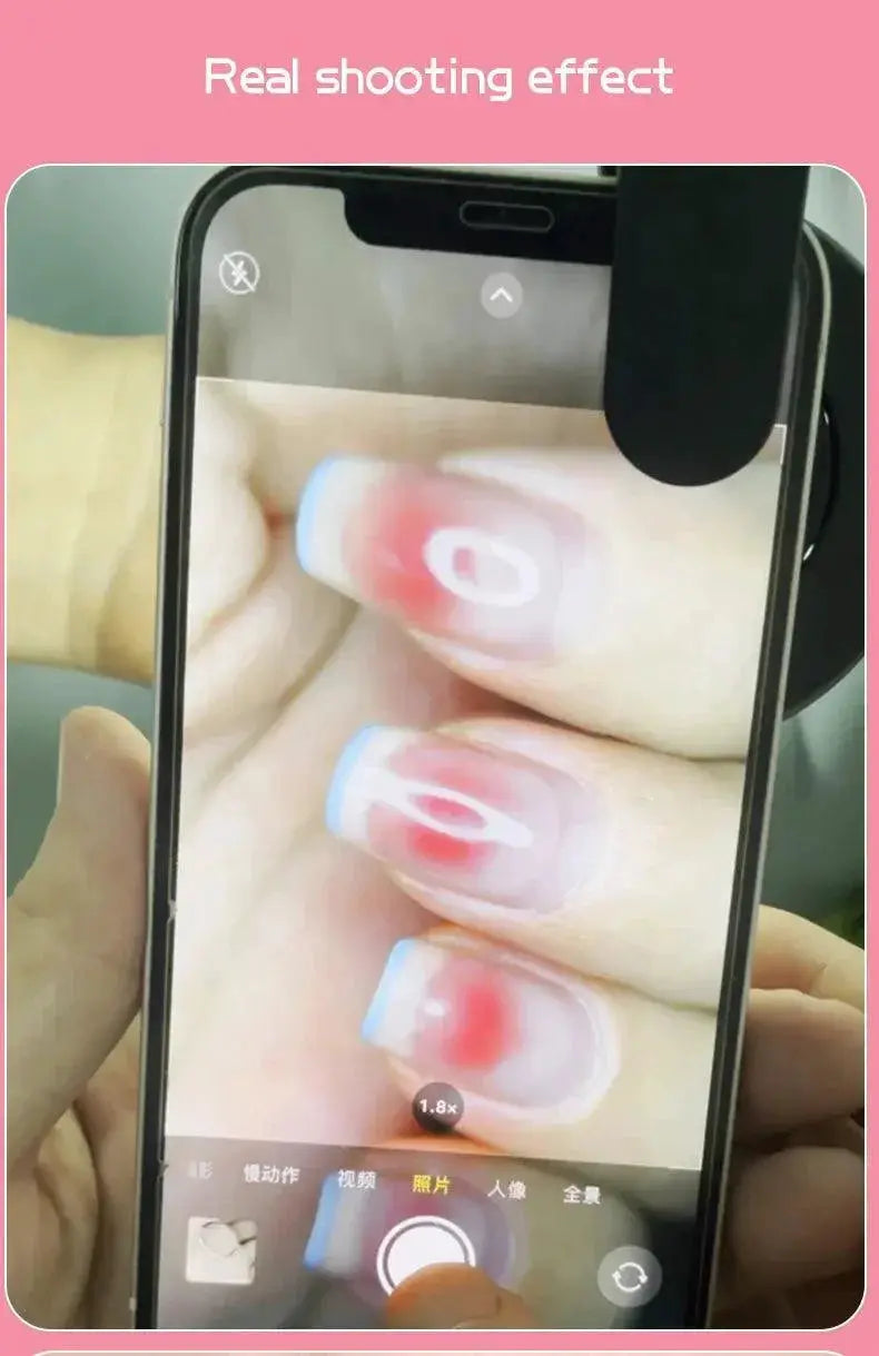 Smartphone Macro Lens and LED Ring Light Photography Kit