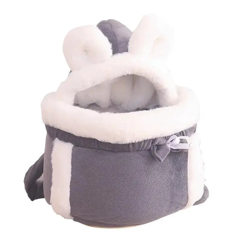 Winter Warm Pet Carrier Backpack For Small Dogs Cats Snug