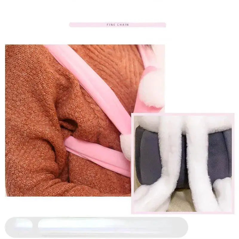 Winter Warm Pet Carrier Backpack For Small Dogs Cats Snug