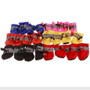 Anti Slip Waterproof Pet Shoes Cats Dogs