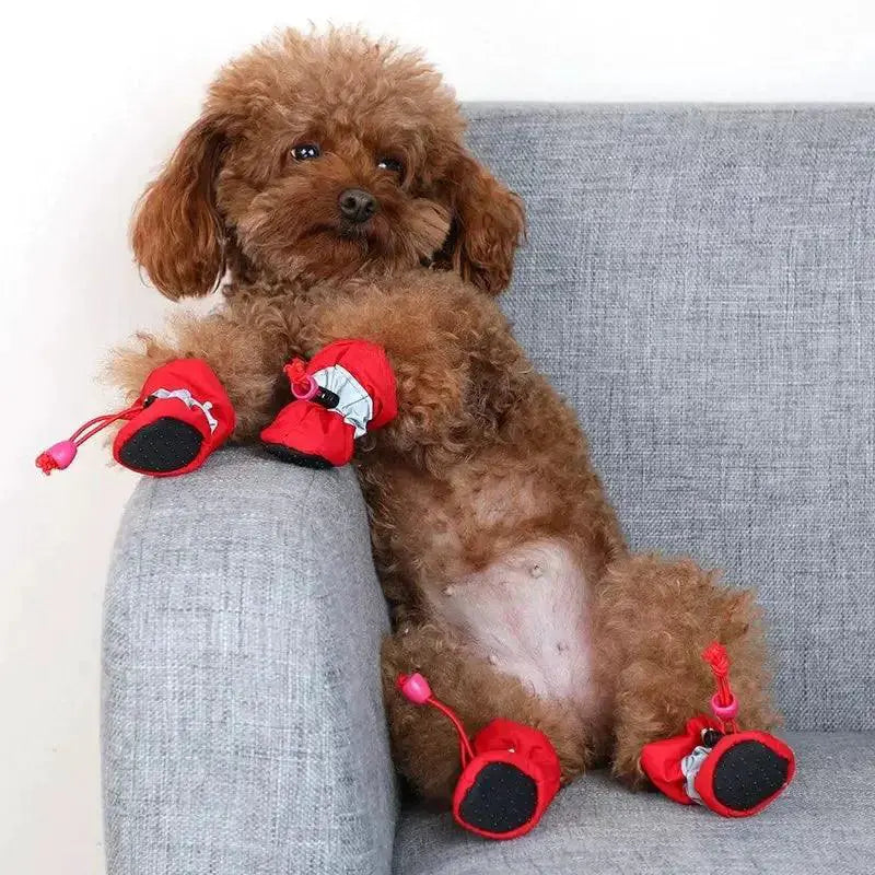 Waterproof Anti Slip Pet Shoes For Cats And Dogs Soft Soled