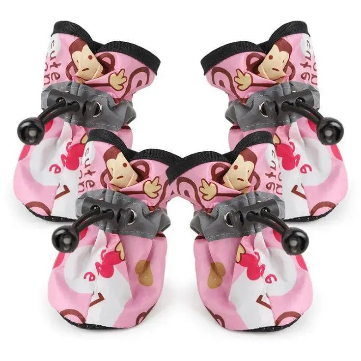Waterproof Anti Slip Pet Shoes For Cats And Dogs Soft Soled