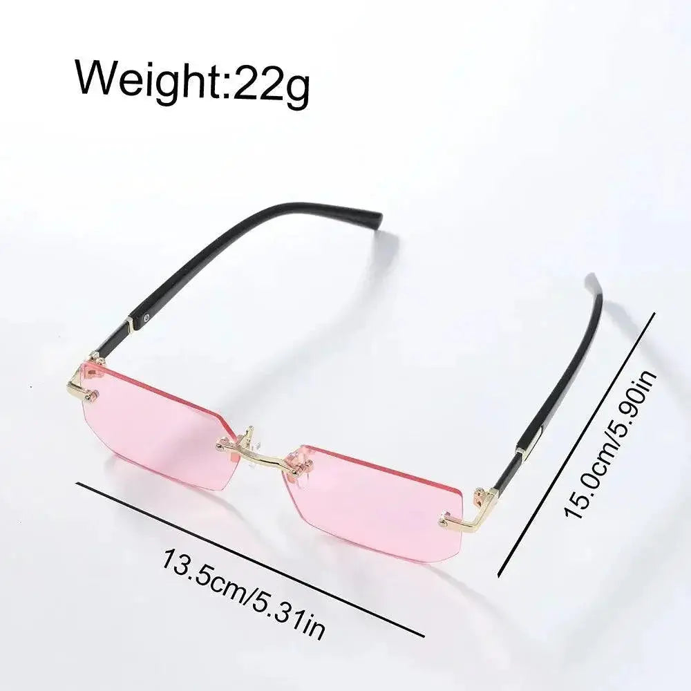 Pink Glass Womens Quartz Fashion Watch With Leather Band