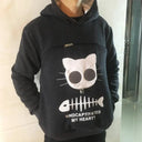 Cozy Cat Lovers Hoodie for Lounging