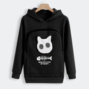 Cozy Cat Lovers Hoodie for Lounging