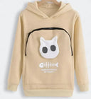 Cozy Cat Lovers Hoodie for Lounging