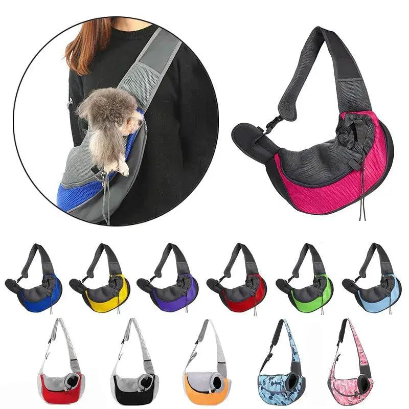 PawLux Pet Carrier Sling Bag for Stylish Travel with Dogs