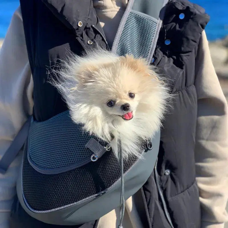 PawLux Pet Carrier Sling Bag for Stylish Travel with Dogs