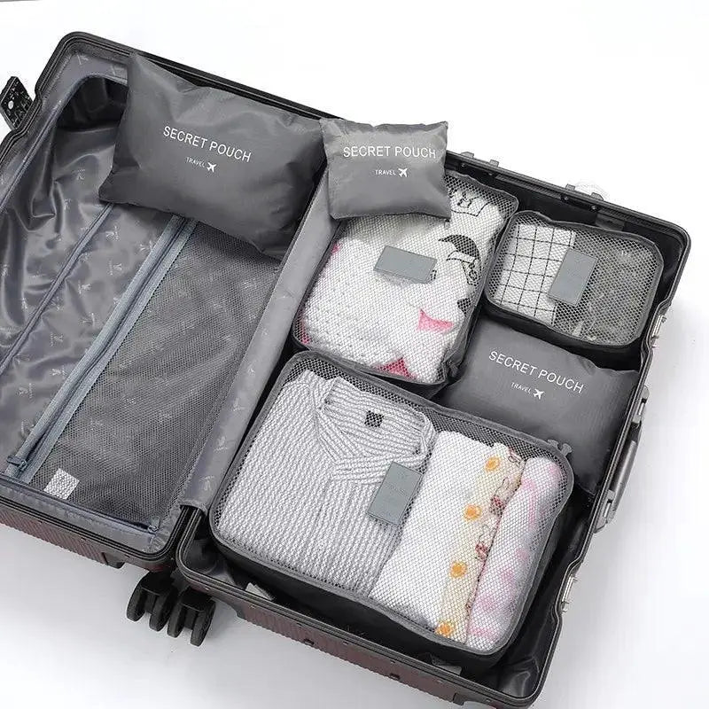 Waterproof Travel Organizer Cube Set for Easy Packing