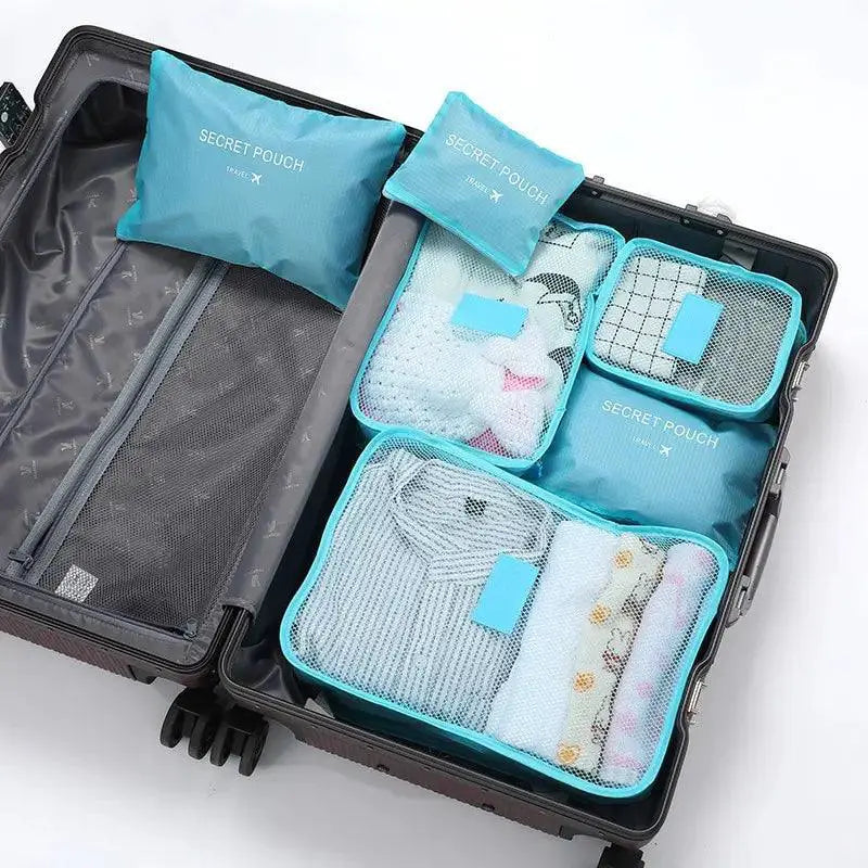 Waterproof Travel Organizer Cube Set for Easy Packing