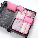 Waterproof Travel Organizer Cube Set for Easy Packing