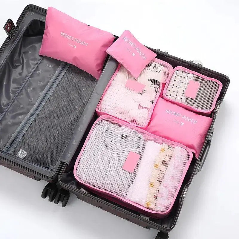 Waterproof Travel Organizer Cube Set for Easy Packing