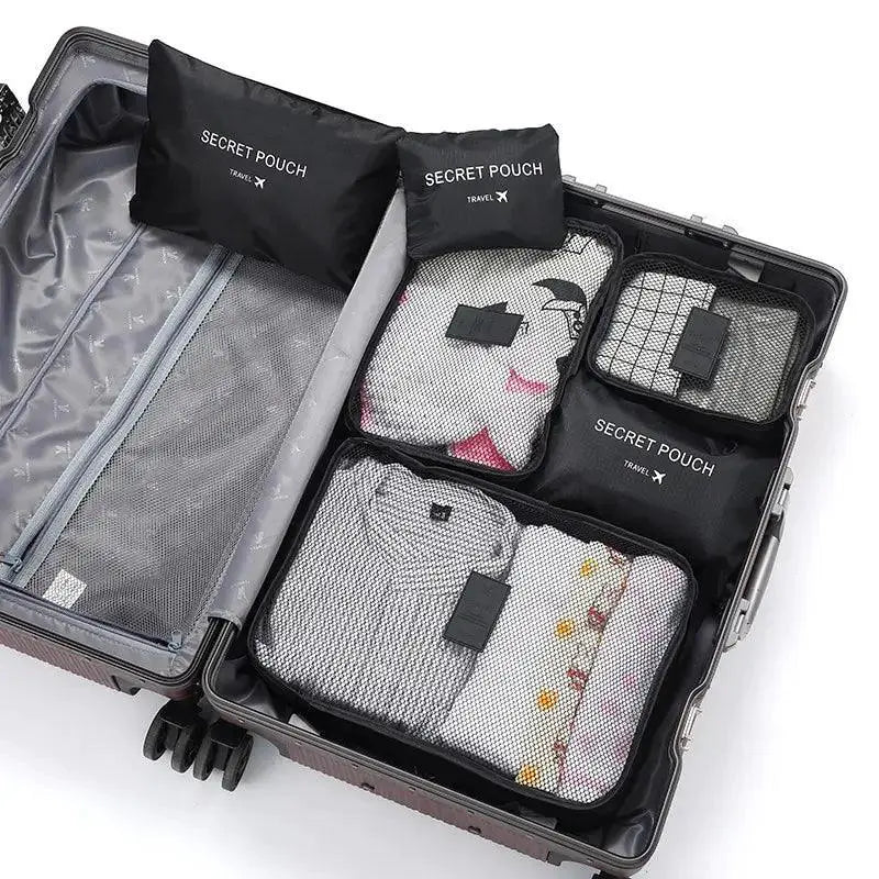 Waterproof Travel Organizer Cube Set for Easy Packing