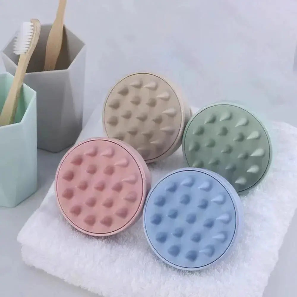 Silicone Scalp Brush Massage Tool For Relaxing Hair Care