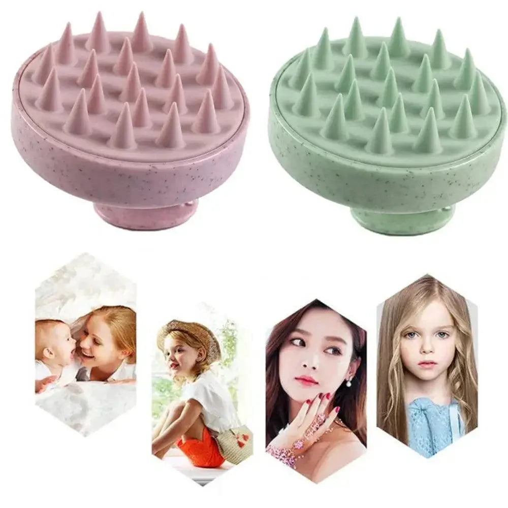 Silicone Scalp Brush Massage Tool For Relaxing Hair Care