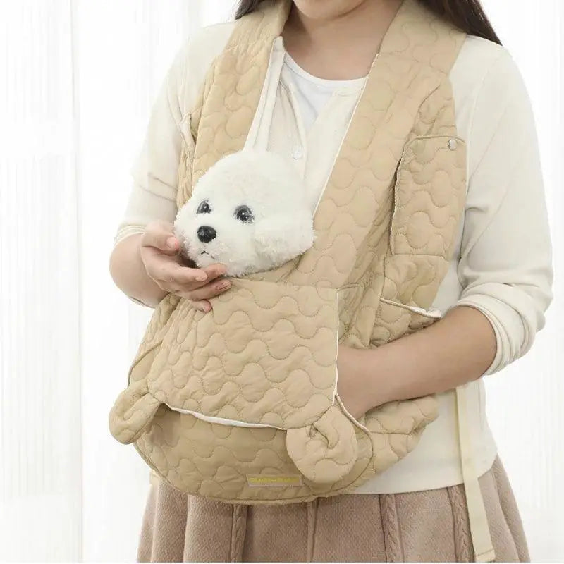 Winter Chest Pet Carrier Stylish And Spacious Travel Bag