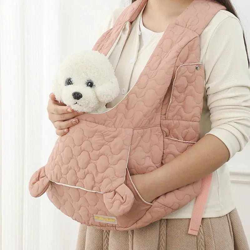 Winter Chest Pet Carrier Stylish And Spacious Travel Bag