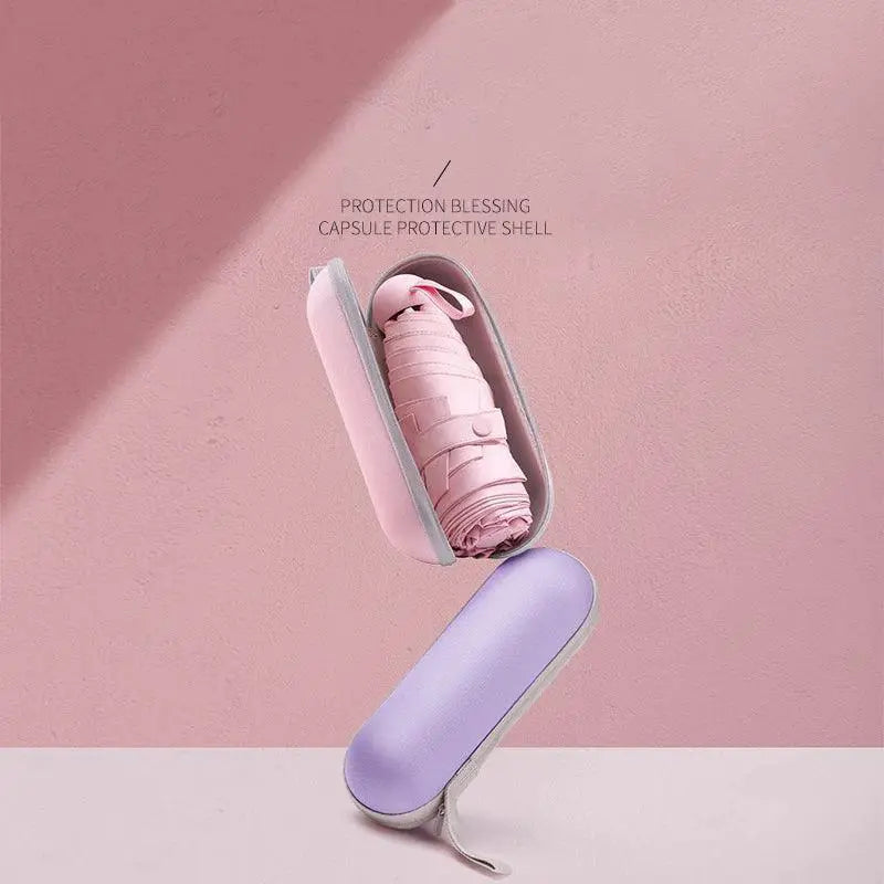 Lightweight Automatic Folding Travel Umbrella Reliable Shield
