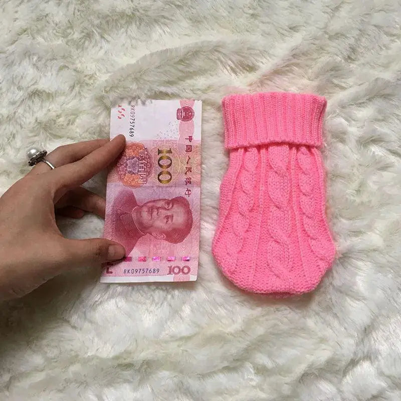 Knitted Dog Sweater Cozy Winter Fashion for Small Breeds