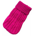 Cozy Knitted Dog Sweater for Tiny Breeds