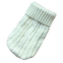Cozy Knitted Dog Sweater for Tiny Breeds