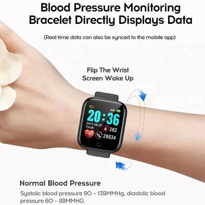 Health Tracker Smartwatch Connect And Achieve Your Goals