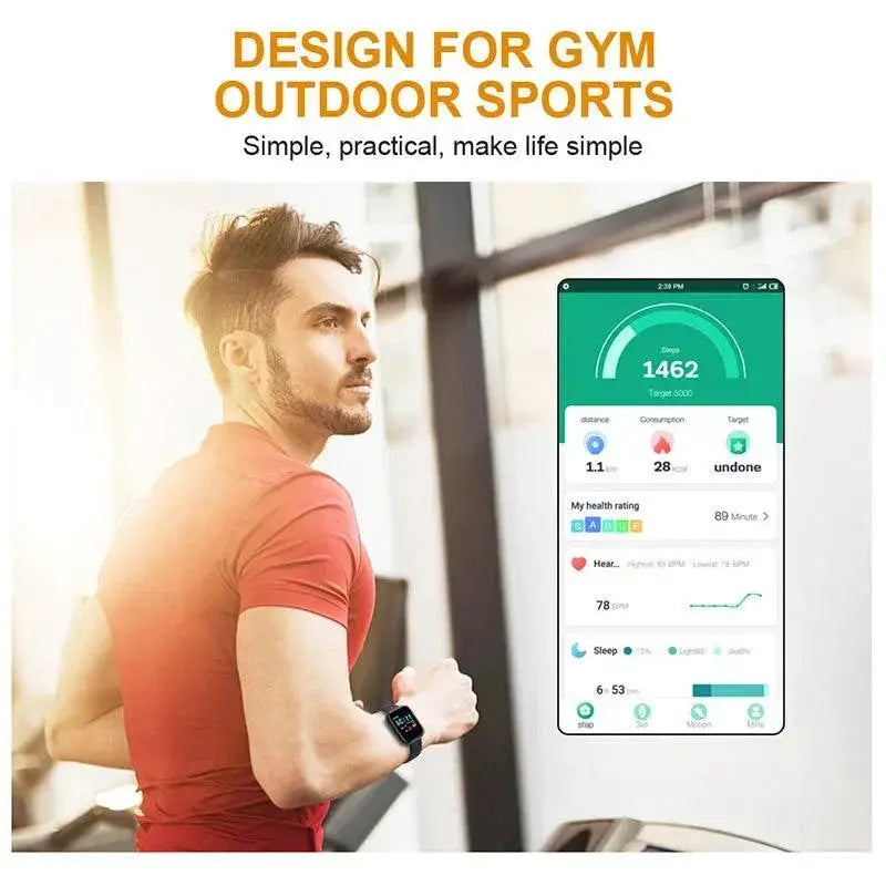 Health Tracker Smartwatch Connect And Achieve Your Goals