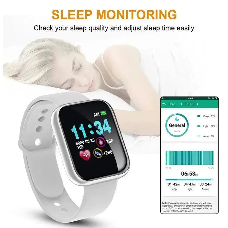 Health Tracker Smartwatch Connect And Achieve Your Goals