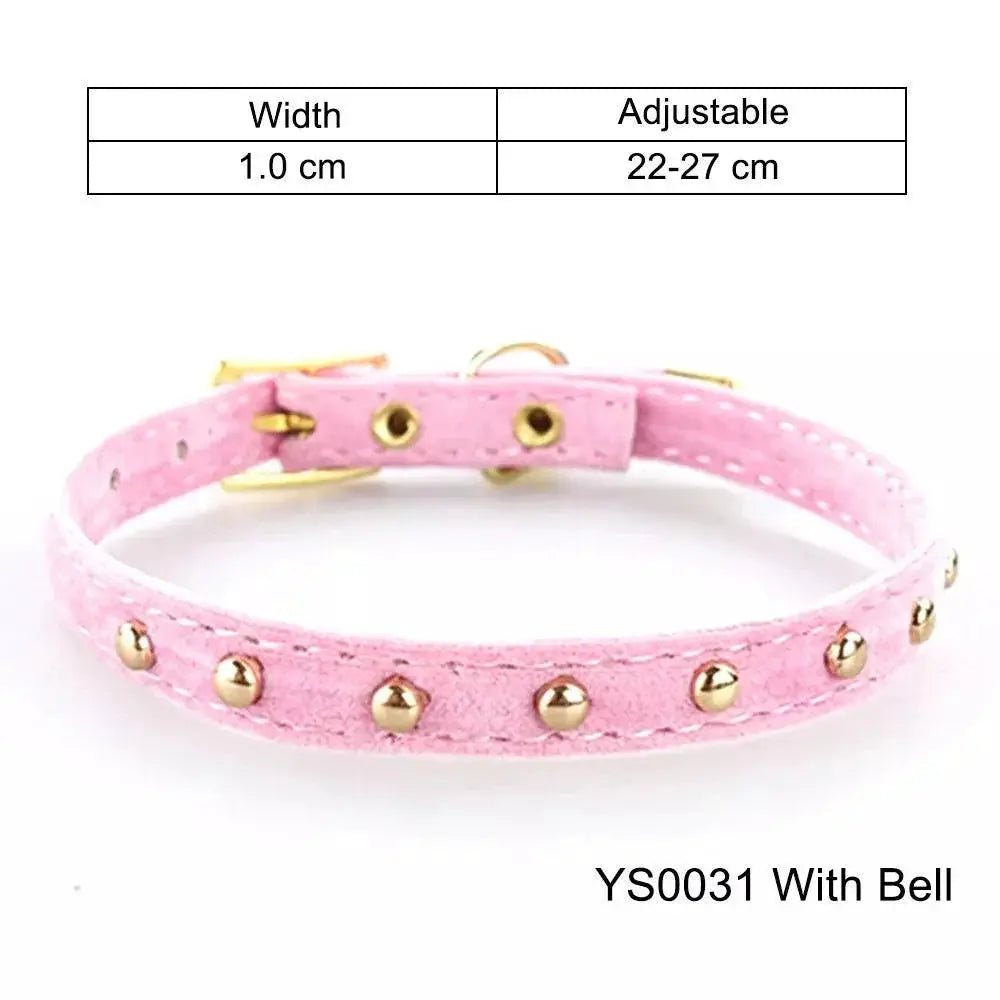 Cat Collar With Bell Safety Breakaway Design For Pets