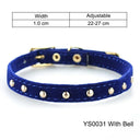 Cat Collar With Bell Safety Breakaway Design For Pets