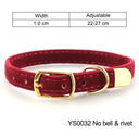 Cat Collar With Bell Safety Breakaway Design For Pets