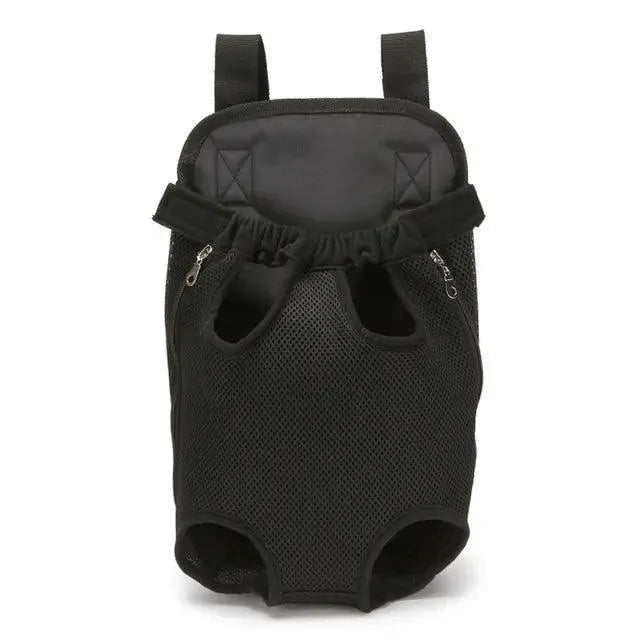 Breathable Dog Carrier Backpack Outdoors – ROSE RED / M product view 10
