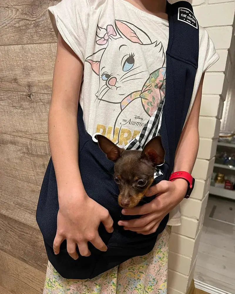 Stylish Pet Dog Carrier Bag Comfort Sling for Adventures