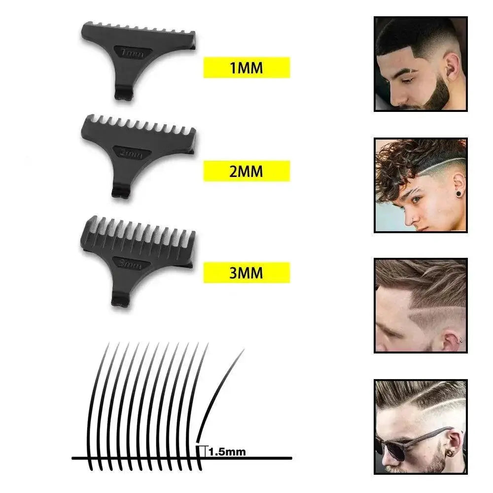 Vintage T9 Hair Clipper Set Cordless Beard Trimmer Kit