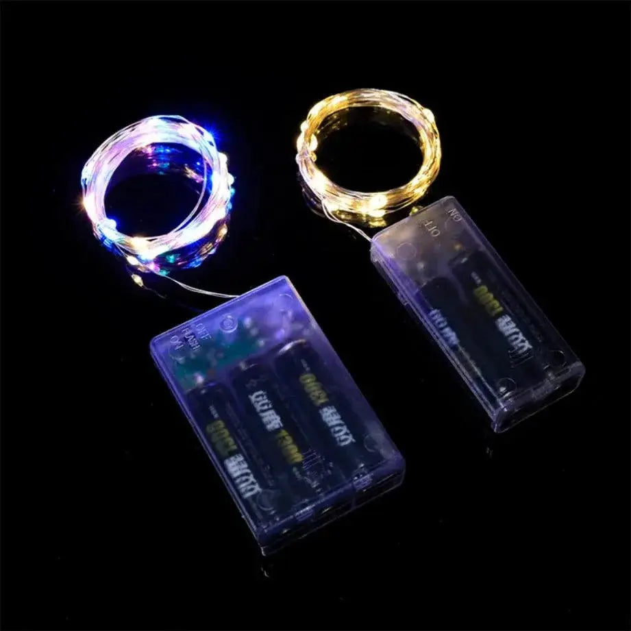 Enchanting Copper Wire LED String Lights for Holiday Decor