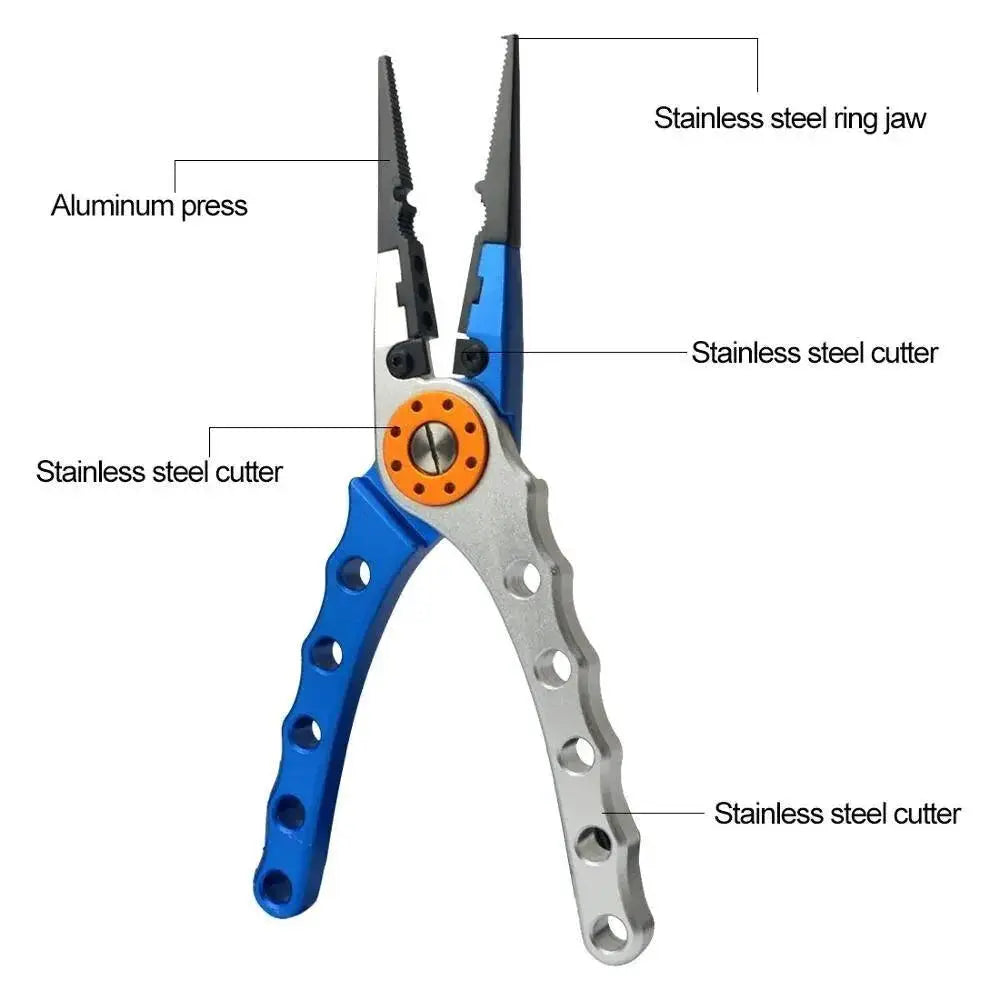 Anglers Essential Multi Tool Precision Pliers Set Pro