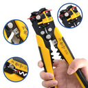 Adjustable Wire Stripper Crimping Pliers Versatile Hand Tool
