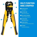 Adjustable Wire Stripper Crimping Pliers Versatile Hand Tool