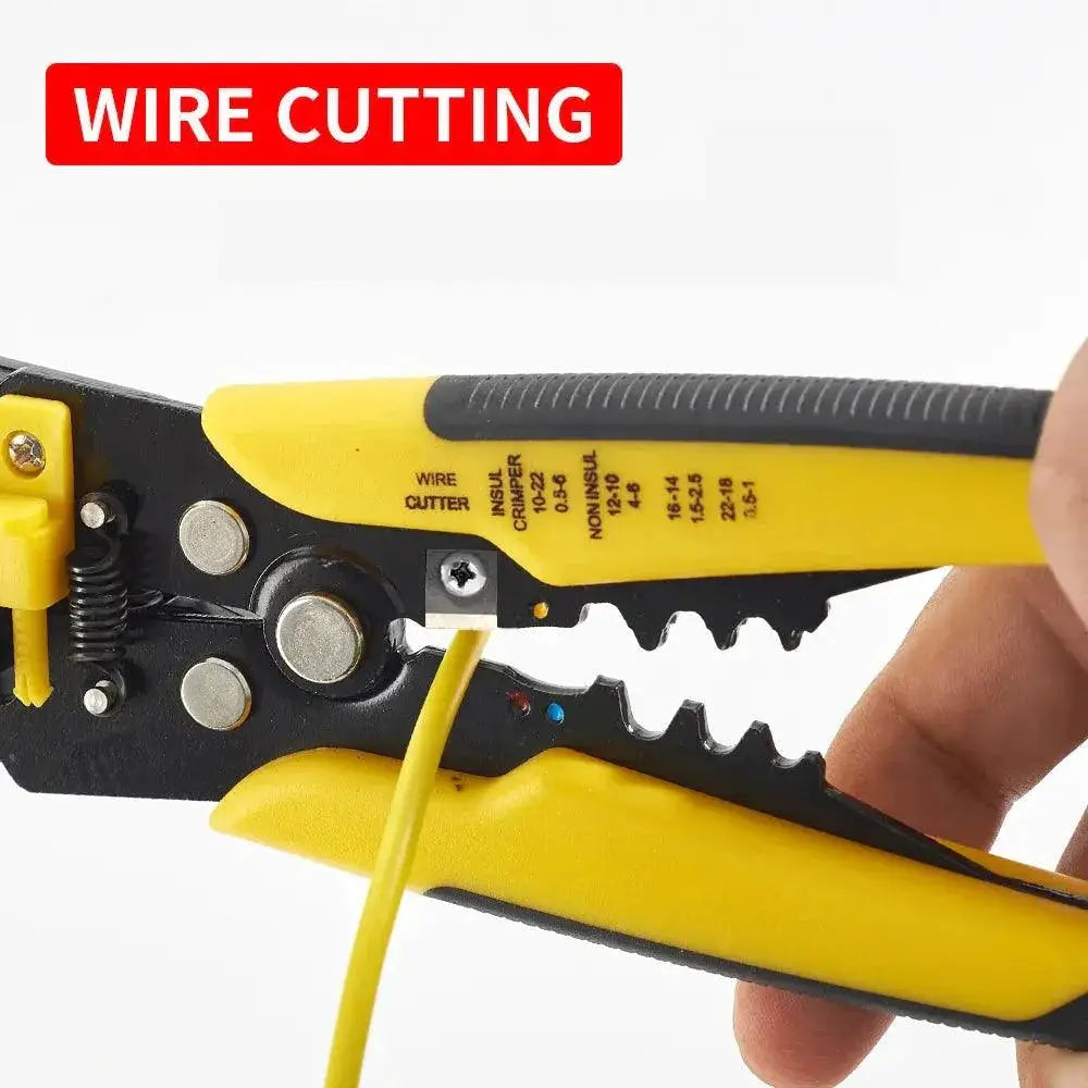 Adjustable Wire Stripper Crimping Pliers Versatile Hand Tool