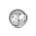 Daisy Sterling Silver Clip Charms With CZ Detailing