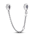 Daisy Sterling Silver Clip Charms With CZ Detailing