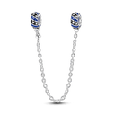 Daisy Sterling Silver Clip Charms With CZ Detailing